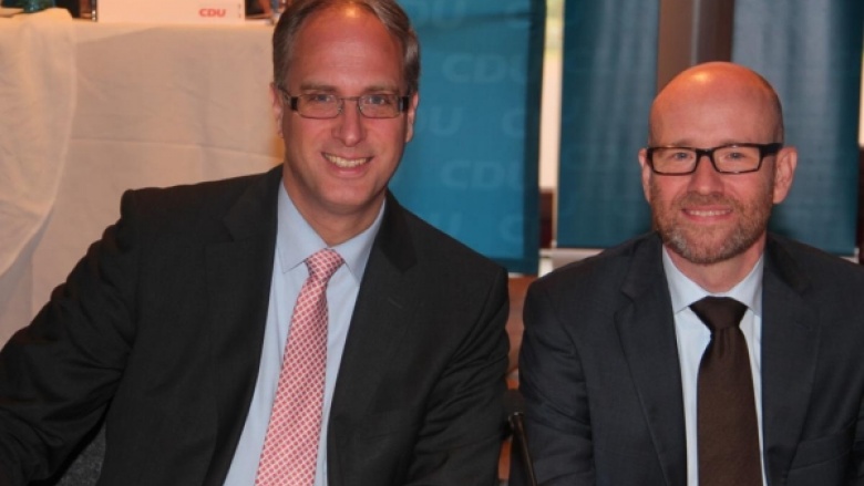 Tobias Koch und Dr. Peter Tauber Tobias Koch und Dr. Peter Tauber