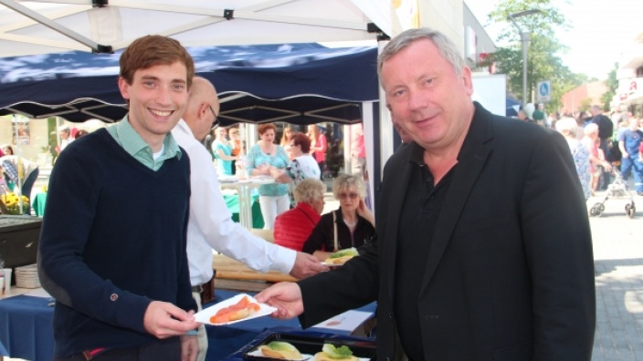 Lukas Kilian und Norbert Brackmann ( v. li.) 